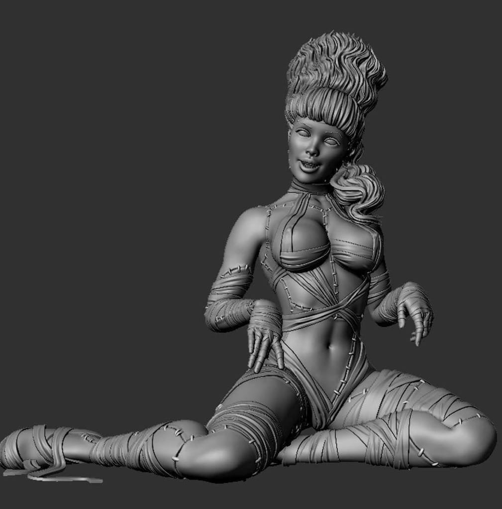 P站图纸印象馆 Messias 3D 贝蒂·佩姬 Messias 3D 贝蒂·佩姬