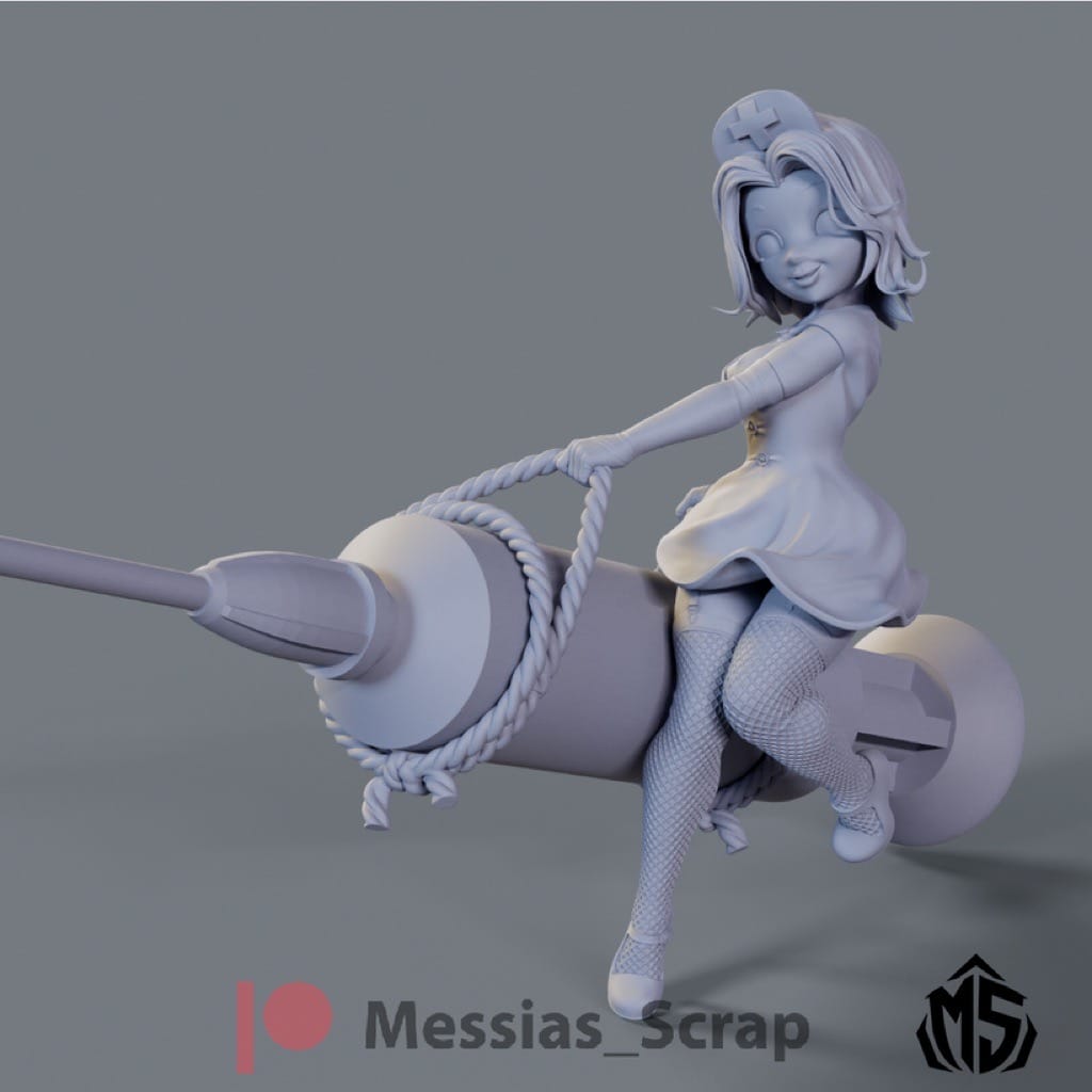 P站图纸印象馆 Messias 3D 护士 Messias 3D 护士