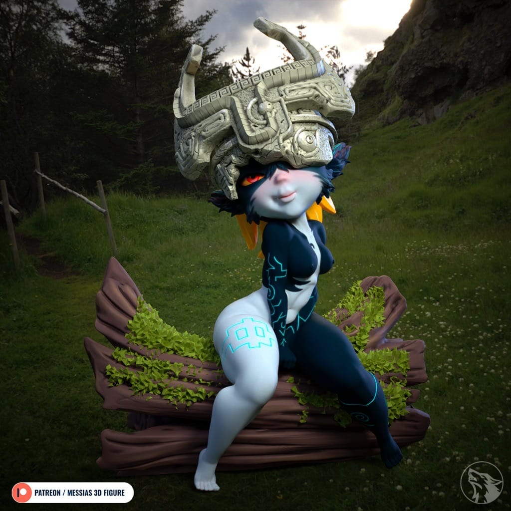 P站图纸印象馆 Messias 3D 塞尔达传说 米多娜的王冠 Messias 3D 塞尔达传说 米多娜的王冠