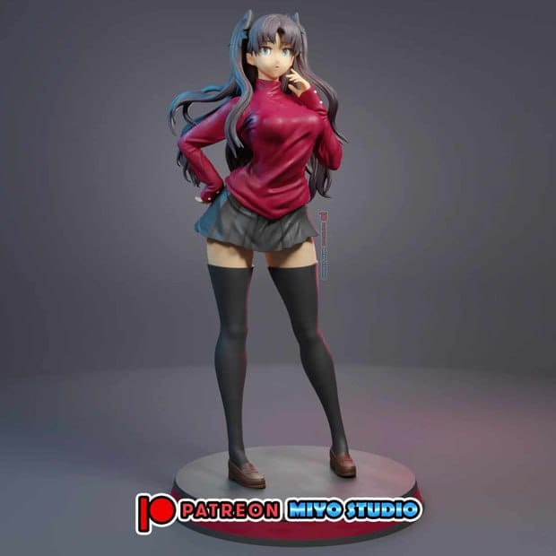 P站图纸印象馆 Miyo Studio Fate系列 远坂凛 Miyo Studio Fate系列 远坂凛