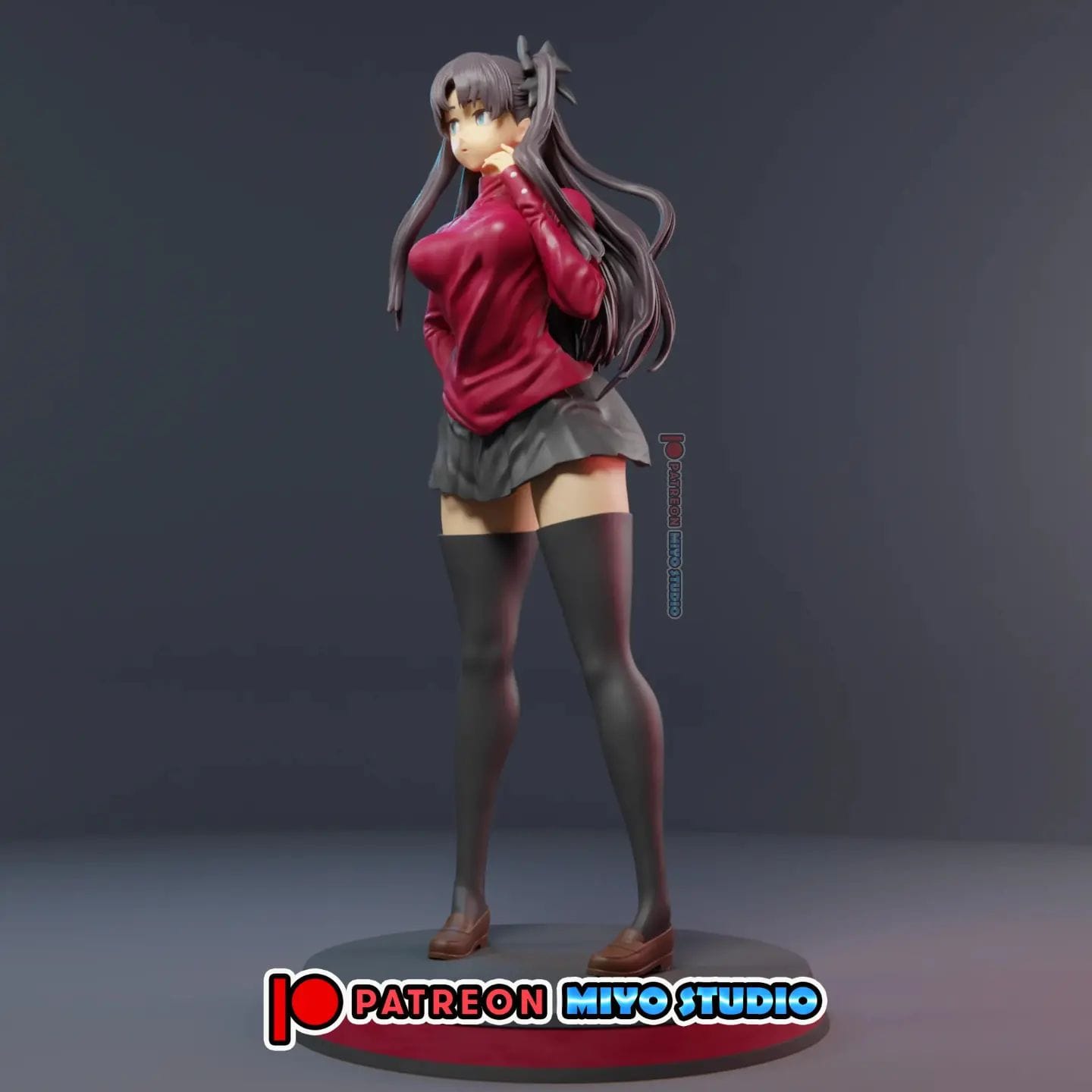 P站图纸印象馆 Miyo Studio Fate系列 远坂凛 Miyo Studio Fate系列 远坂凛