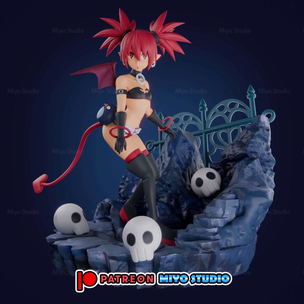 P站图纸印象馆 Miyo Studio 魔界战记 艾多娜 Miyo Studio 魔界战记 艾多娜