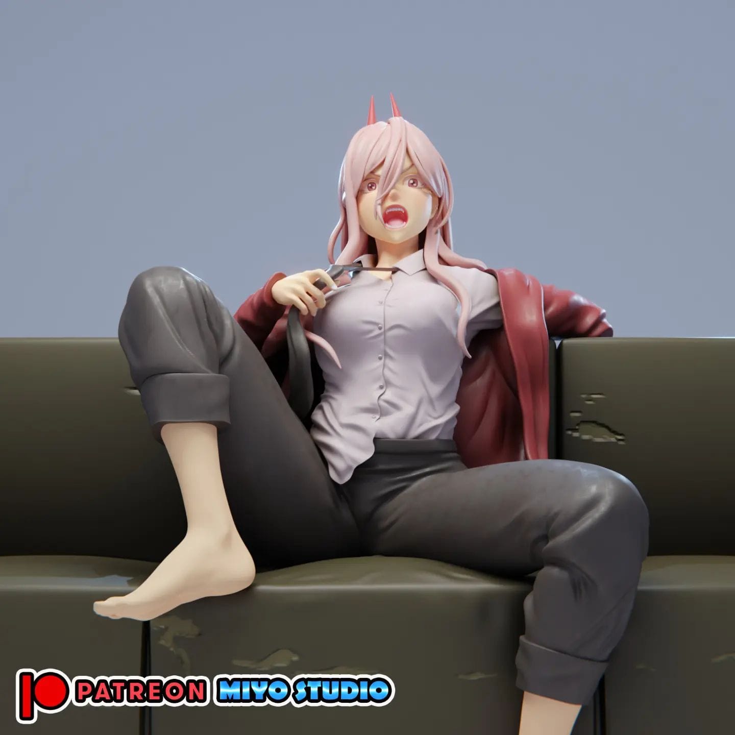 P站图纸印象馆 Miyo Studio 链锯人 帕瓦 Miyo Studio 链锯人 帕瓦