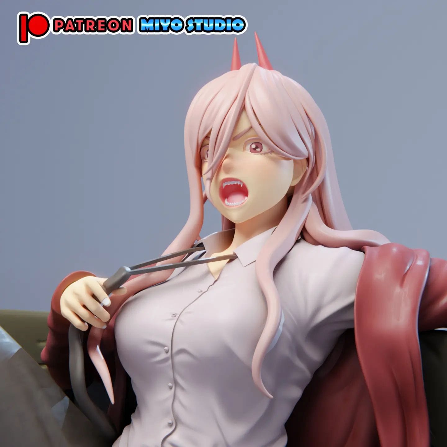 P站图纸印象馆 Miyo Studio 链锯人 帕瓦 Miyo Studio 链锯人 帕瓦