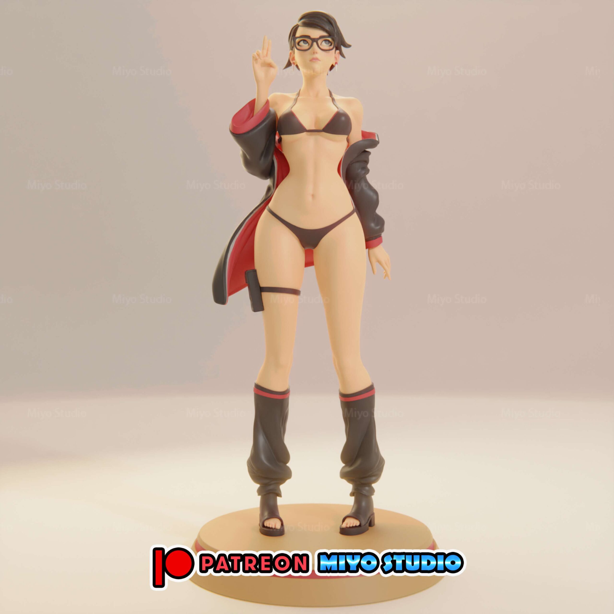 P站图纸印象馆 Miyo Studio 火影忍者 宇智波佐良娜 Miyo Studio 火影忍者 宇智波佐良娜