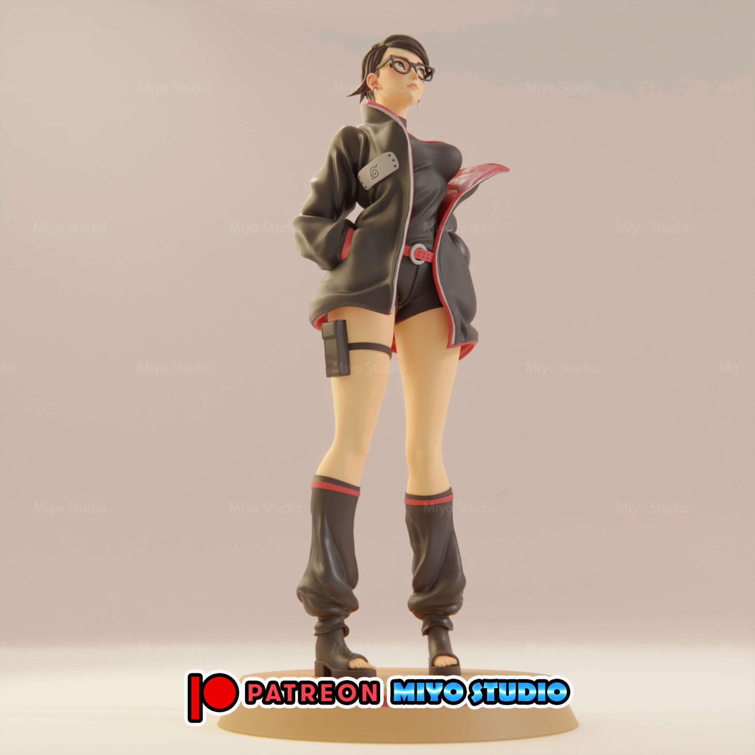 P站图纸印象馆 Miyo Studio 火影忍者 宇智波佐良娜 Miyo Studio 火影忍者 宇智波佐良娜