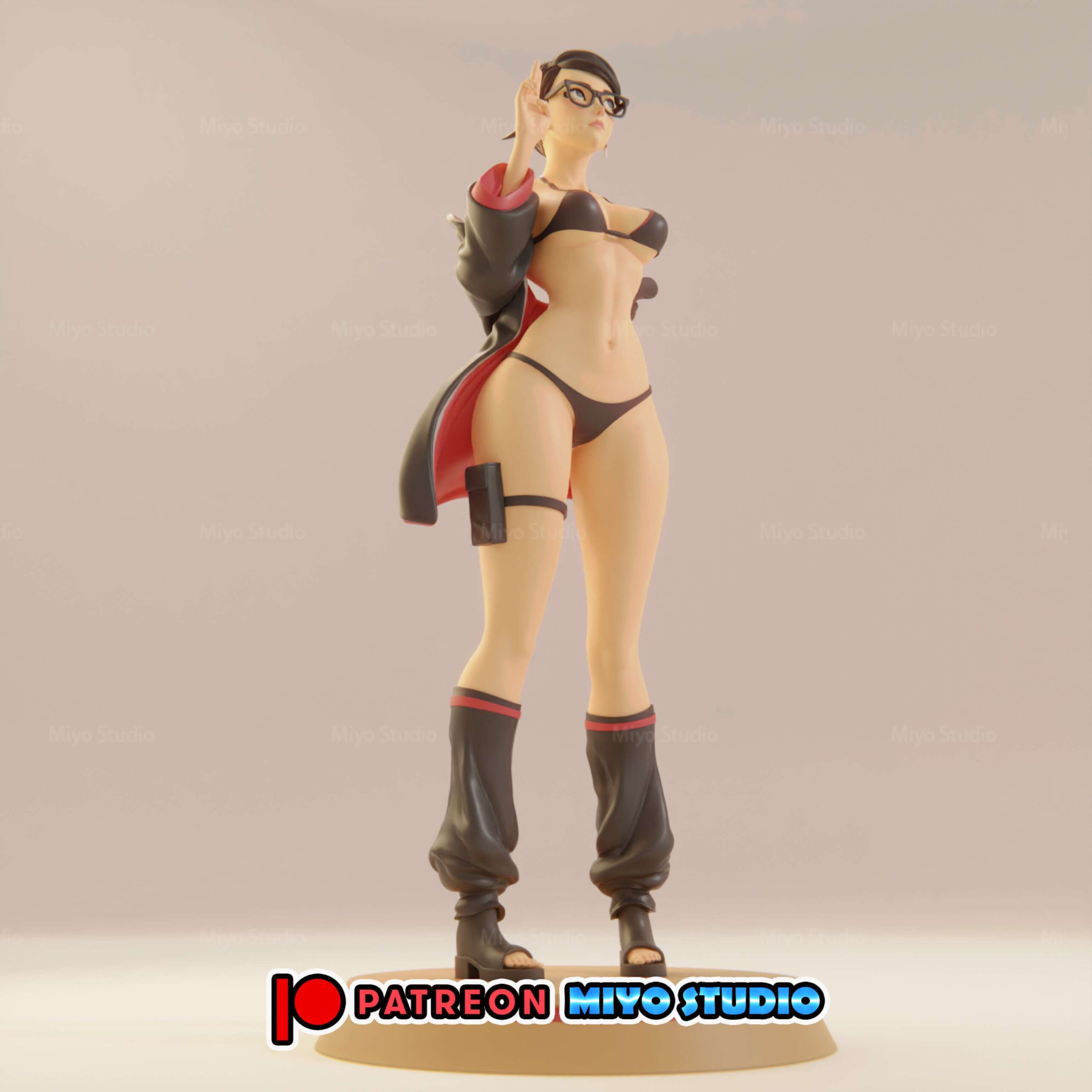 P站图纸印象馆 Miyo Studio 火影忍者 宇智波佐良娜 Miyo Studio 火影忍者 宇智波佐良娜