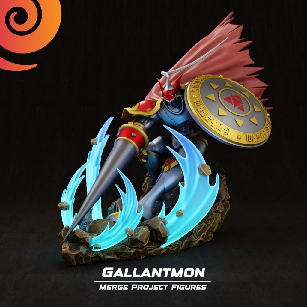 P站图纸印象馆 MPF 数码宝贝 公爵兽 MPF 数码宝贝 公爵兽