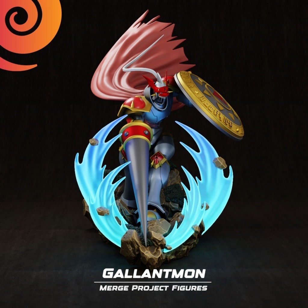 P站图纸印象馆 MPF 数码宝贝 公爵兽 MPF 数码宝贝 公爵兽