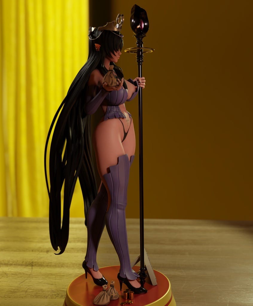 P站图纸印象馆 Momoji 黑暗精灵 奥尔加 Momoji 黑暗精灵 奥尔加