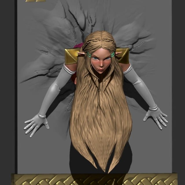 P站图纸印象馆 Momoji 被卡在墙上的塞尔达 Momoji 被卡在墙上的塞尔达