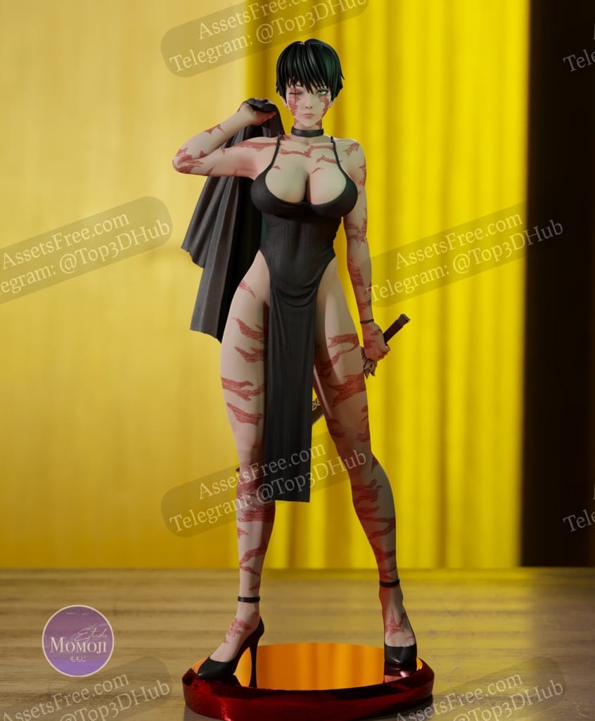 P站图纸印象馆 Momoji 咒术回战 禅院真依 Momoji 咒术回战 禅院真依