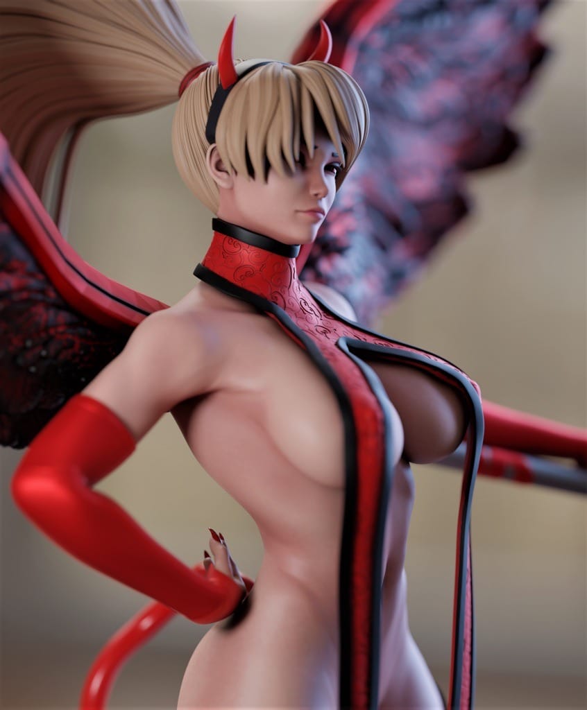 P站图纸印象馆 Momoji 守望先锋 恶魔天使 Momoji 守望先锋 恶魔天使