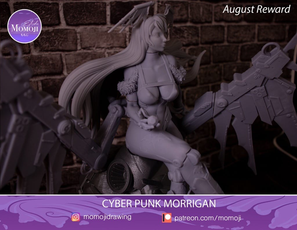 P站图纸印象馆 Momoji 恶魔战士 莫莉卡 Momoji 恶魔战士 莫莉卡