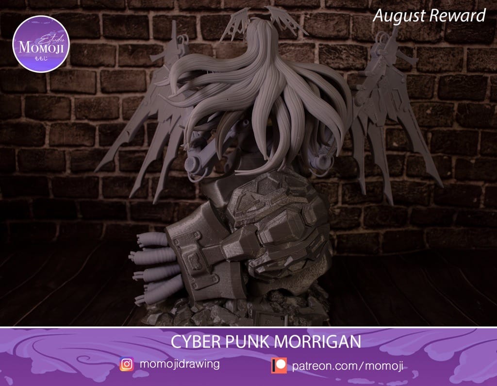 P站图纸印象馆 Momoji 恶魔战士 莫莉卡 Momoji 恶魔战士 莫莉卡