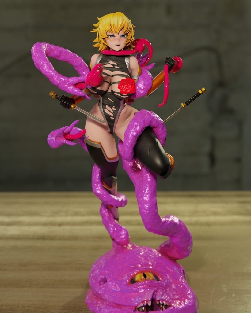 P站图纸印象馆 Momoji 对魔忍 井河樱 Momoji 对魔忍 井河樱