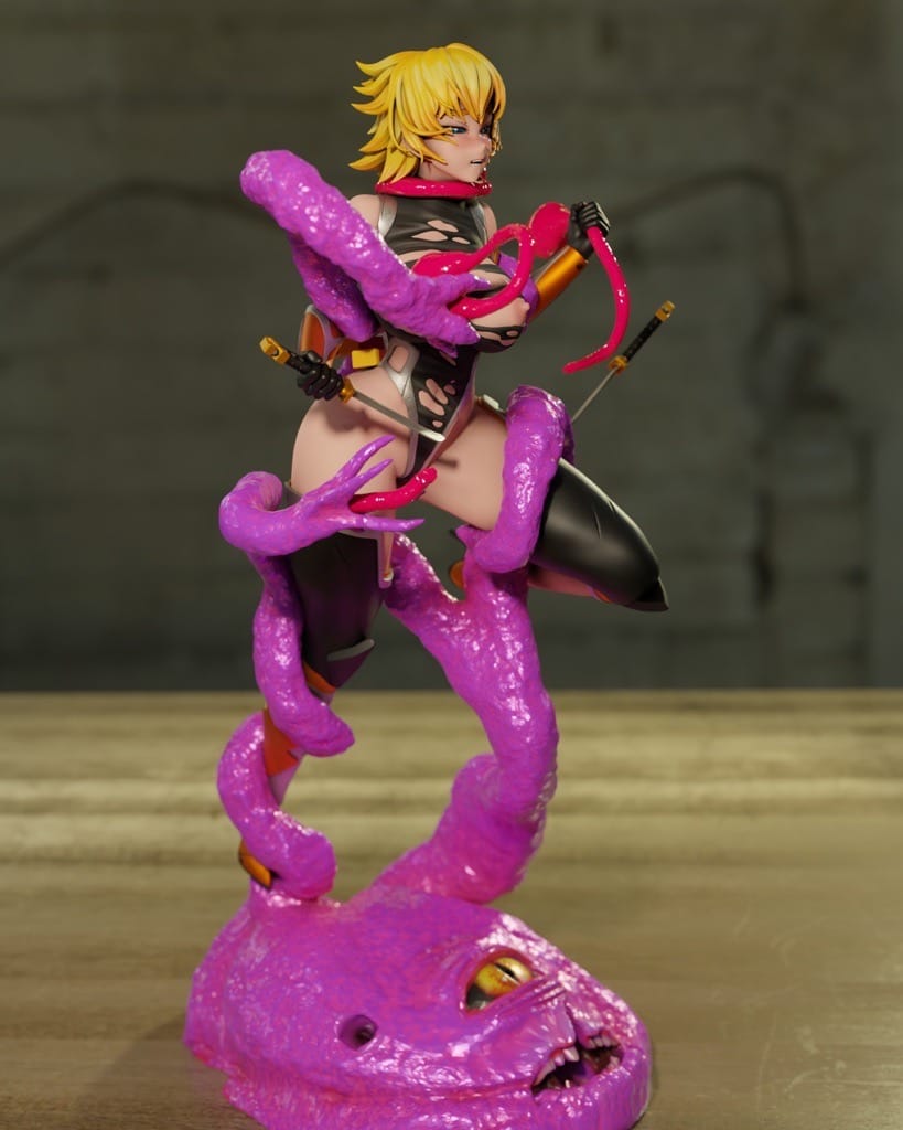 P站图纸印象馆 Momoji 对魔忍 井河樱 Momoji 对魔忍 井河樱