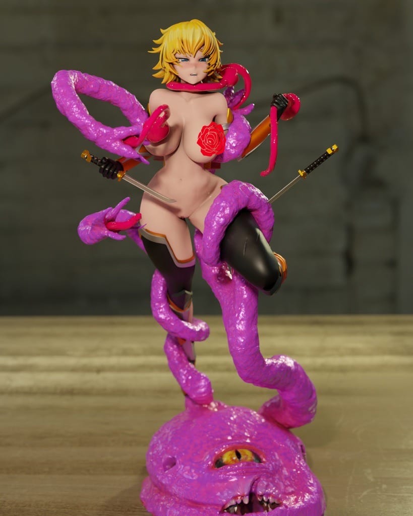 P站图纸印象馆 Momoji 对魔忍 井河樱 Momoji 对魔忍 井河樱