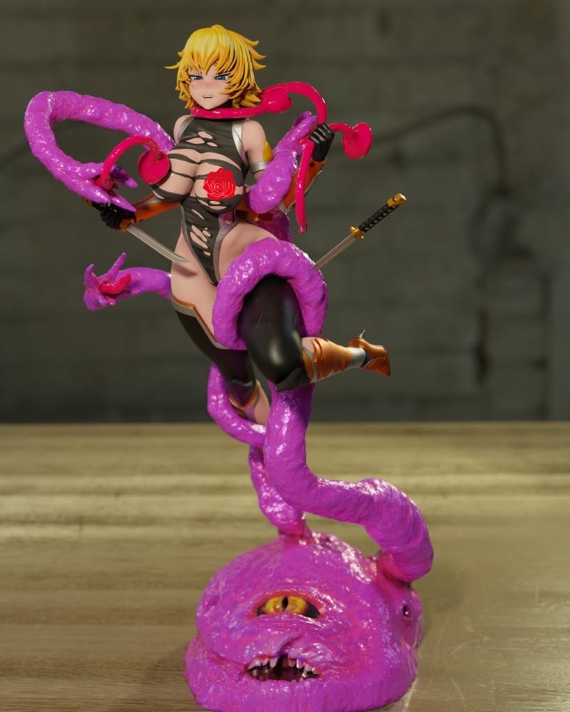 P站图纸印象馆 Momoji 对魔忍 井河樱 Momoji 对魔忍 井河樱