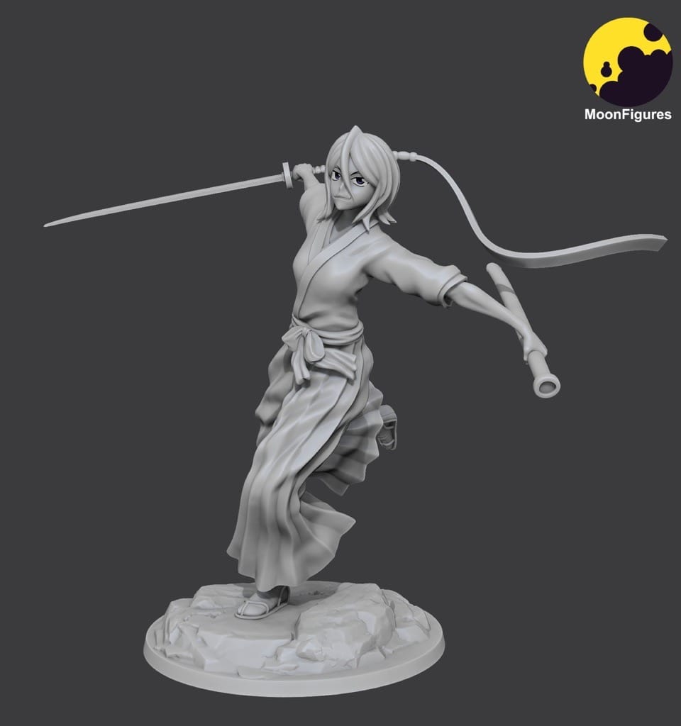 P站图纸印象馆 Moon Figures 死神 朽木露琪亚 Moon Figures 死神 朽木露琪亚