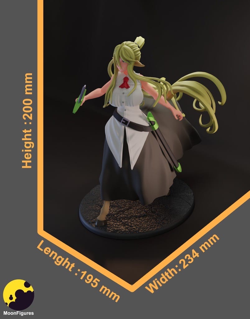 P站图纸印象馆 Moon Figures 魔物娘的相伴日常 赛尔特蕾娅 Moon Figures 魔物娘的相伴日常 赛尔特蕾娅