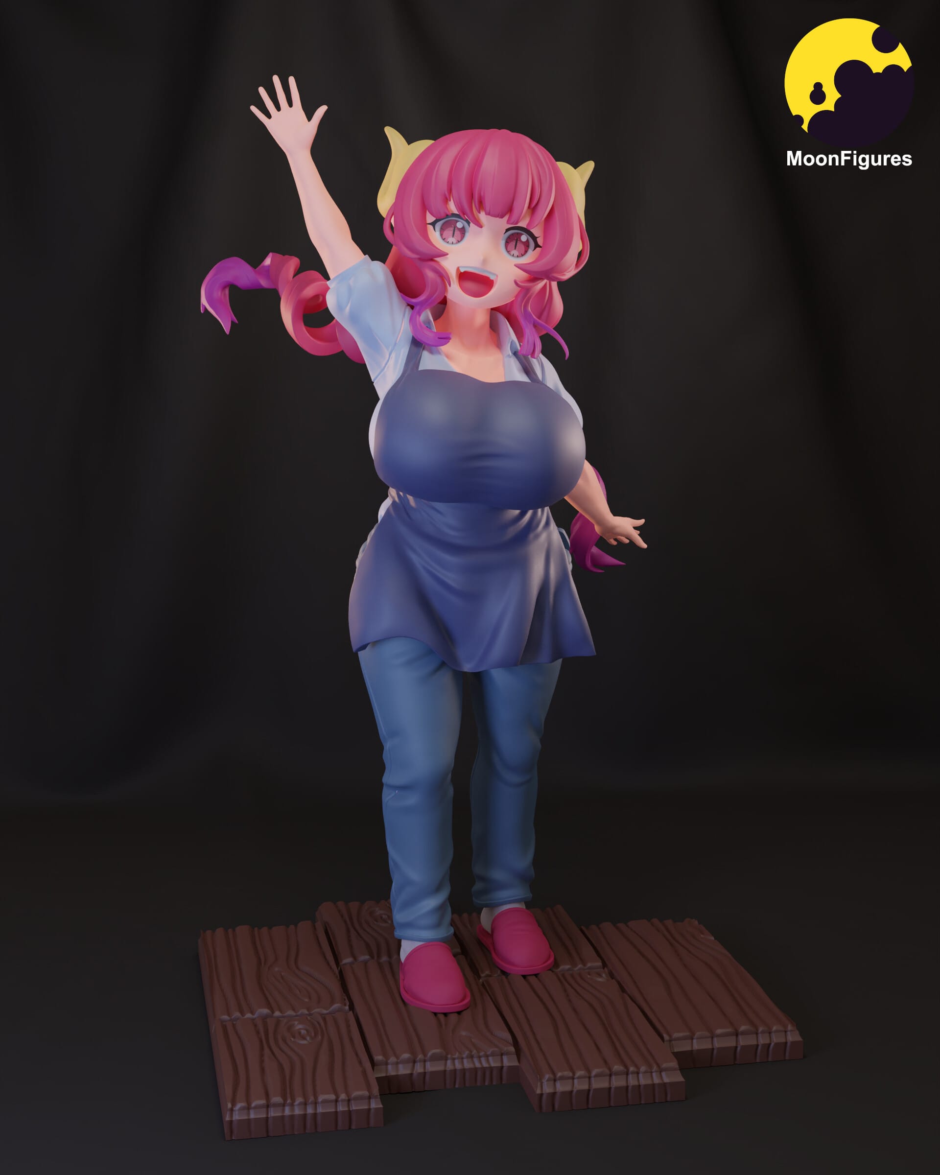 P站图纸印象馆 Moon Figures 小林家的龙女仆 伊露露 Moon Figures 小林家的龙女仆 伊露露