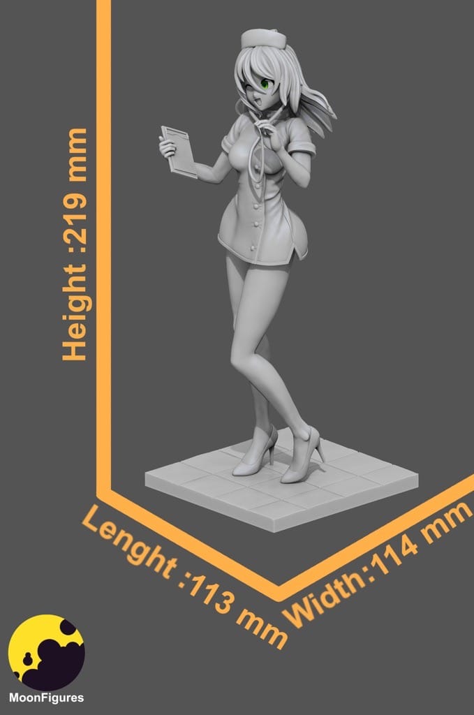 P站图纸印象馆 Moon Figures 护士 Moon Figures 护士
