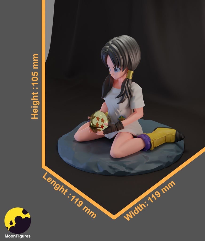 P站图纸印象馆 Moon Figures 龙珠 比迪丽 Moon Figures 龙珠 比迪丽