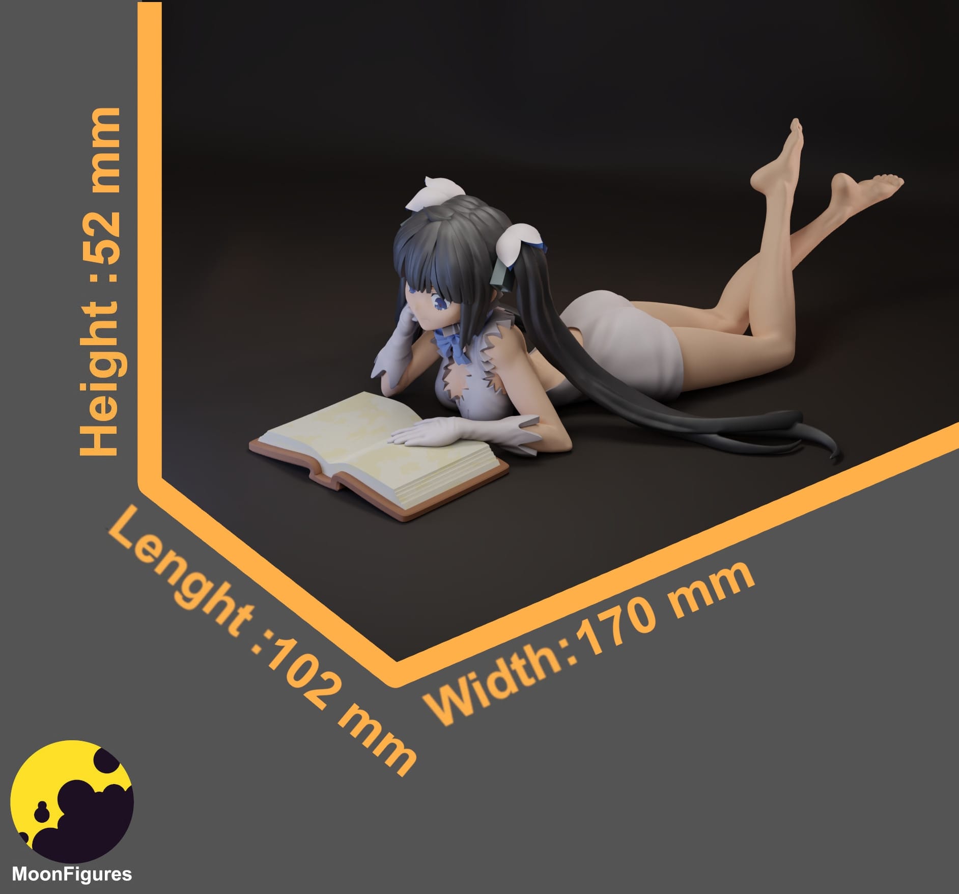 P站图纸印象馆 Moon Figures 地城邂逅记忆憧憬 赫斯缇雅 Moon Figures 地城邂逅记忆憧憬 赫斯缇雅