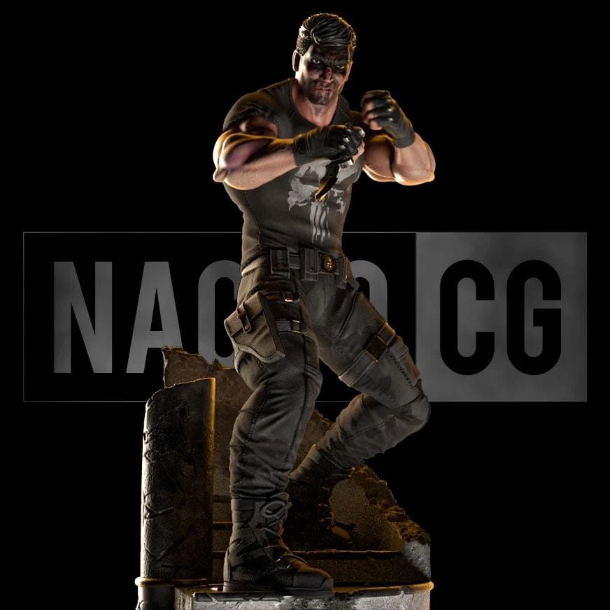 P站图纸印象馆 Nacho CG 漫威 惩罚者 Nacho CG 漫威 惩罚者