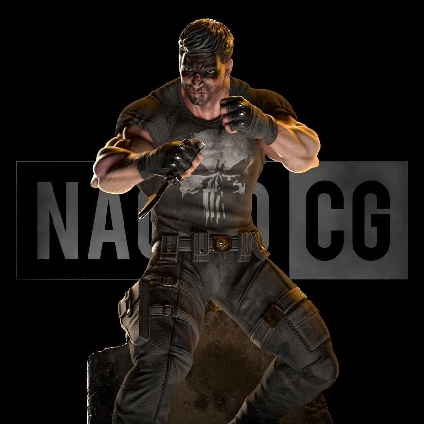 P站图纸印象馆 Nacho CG 漫威 惩罚者 Nacho CG 漫威 惩罚者