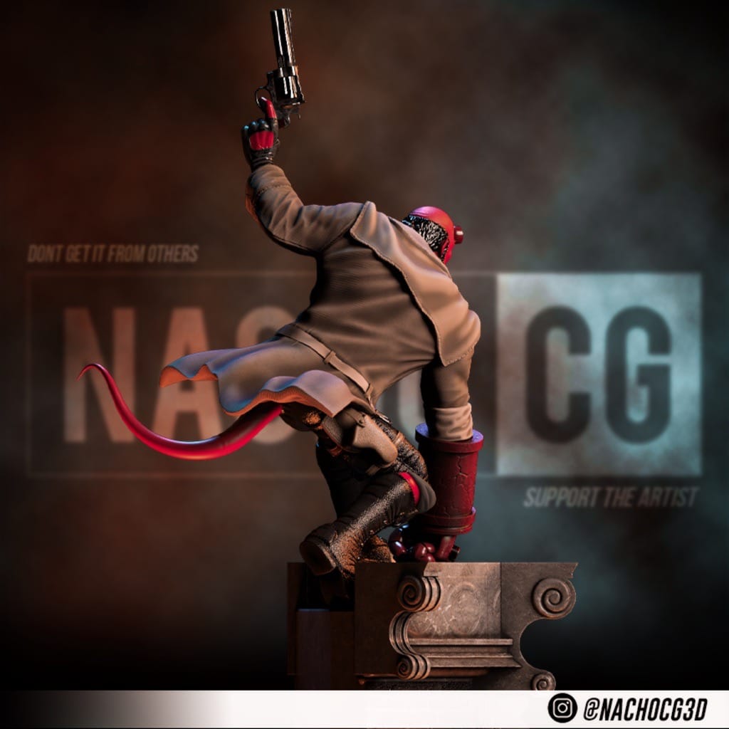 P站图纸印象馆 Nacho CG 地狱男爵 Nacho CG 地狱男爵