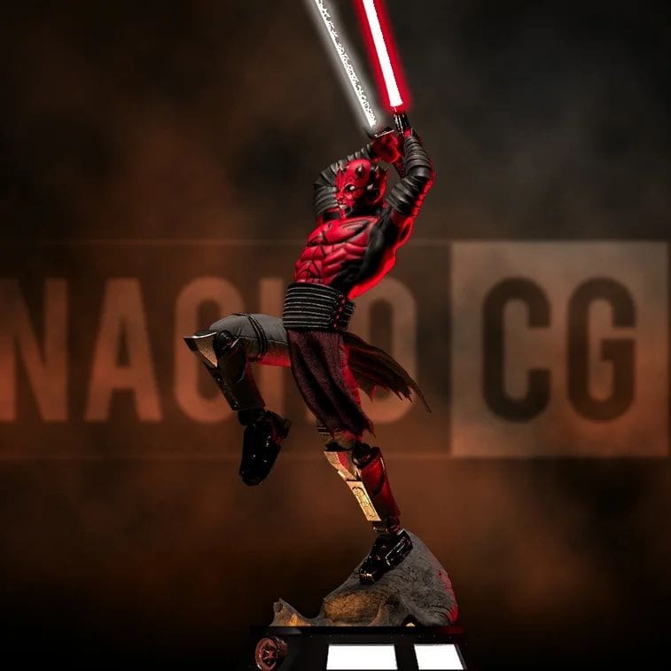 P站图纸印象馆 Nacho CG 星球大战 达斯·摩尔 Nacho CG 星球大战 达斯·摩尔