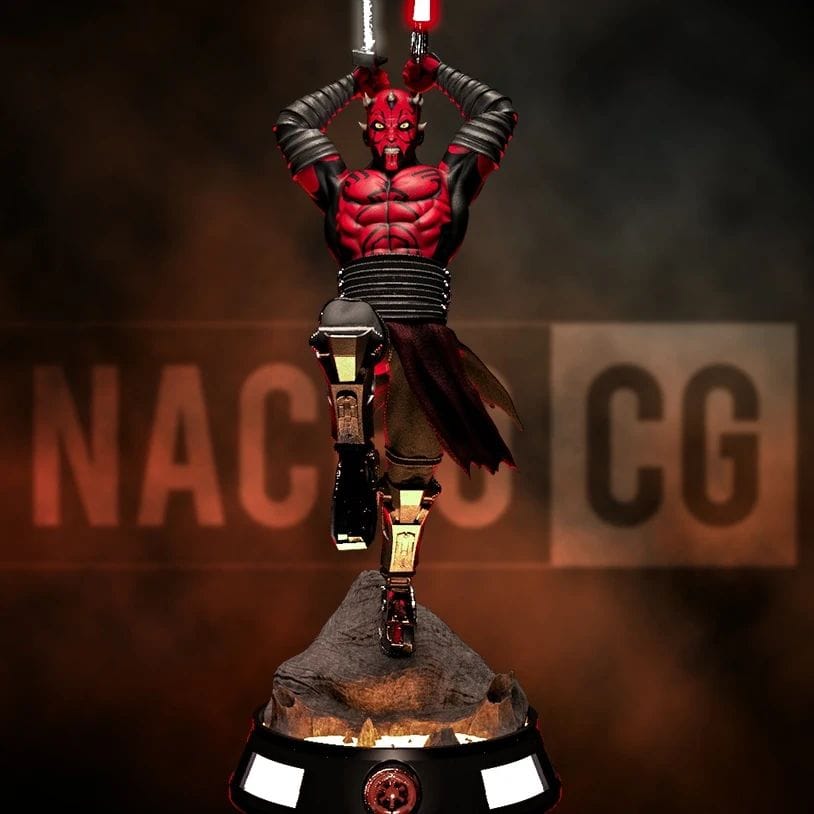 P站图纸印象馆 Nacho CG 星球大战 达斯·摩尔 Nacho CG 星球大战 达斯·摩尔