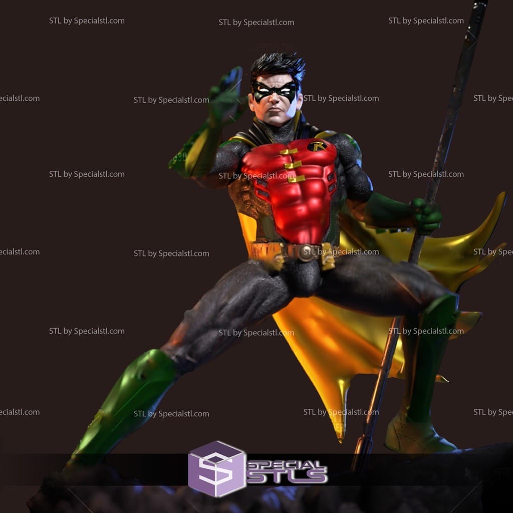 P站图纸印象馆 Nacho CG DC漫画 红罗宾 提姆·德雷克 Nacho CG DC漫画 红罗宾 提姆·德雷克