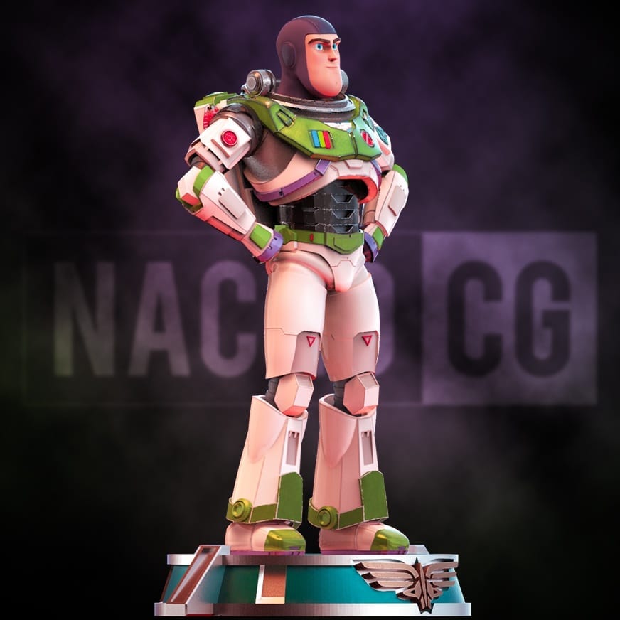 P站图纸印象馆 Nacho CG 玩具总动员 巴斯光年 Nacho CG 玩具总动员 巴斯光年