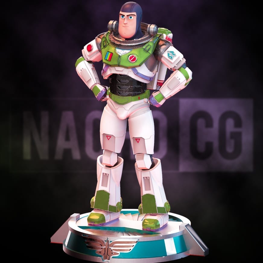P站图纸印象馆 Nacho CG 玩具总动员 巴斯光年 Nacho CG 玩具总动员 巴斯光年