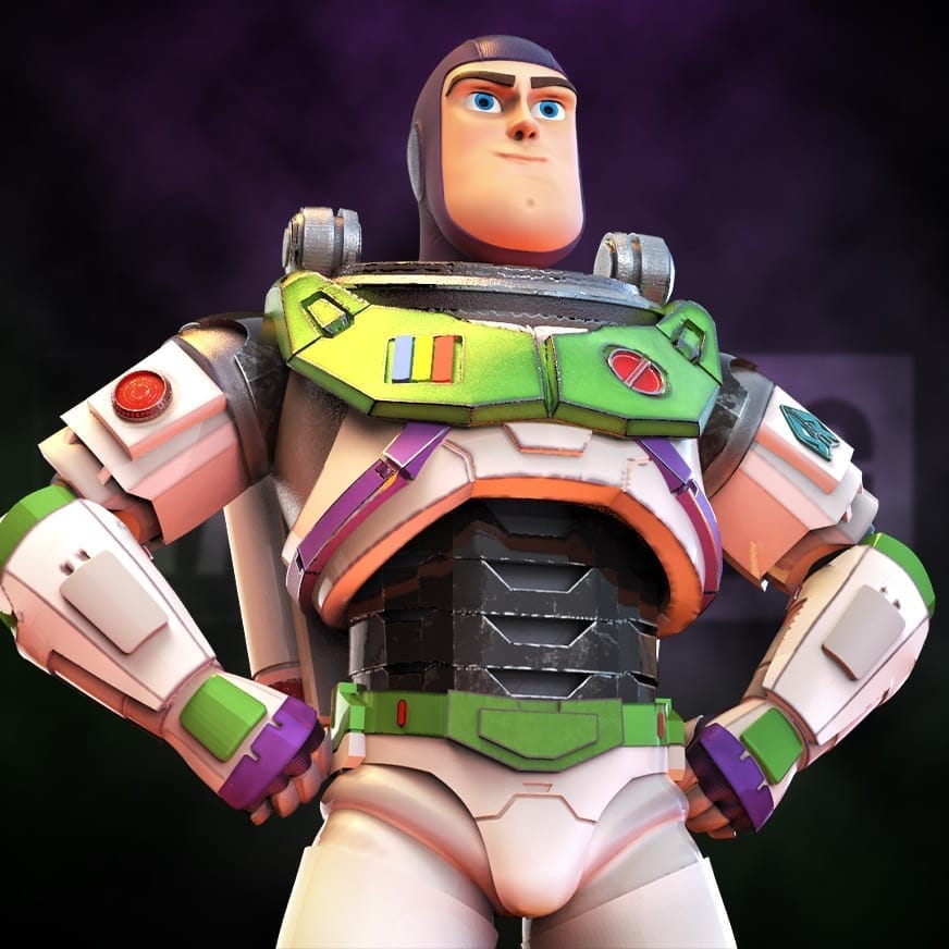 P站图纸印象馆 Nacho CG 玩具总动员 巴斯光年 Nacho CG 玩具总动员 巴斯光年