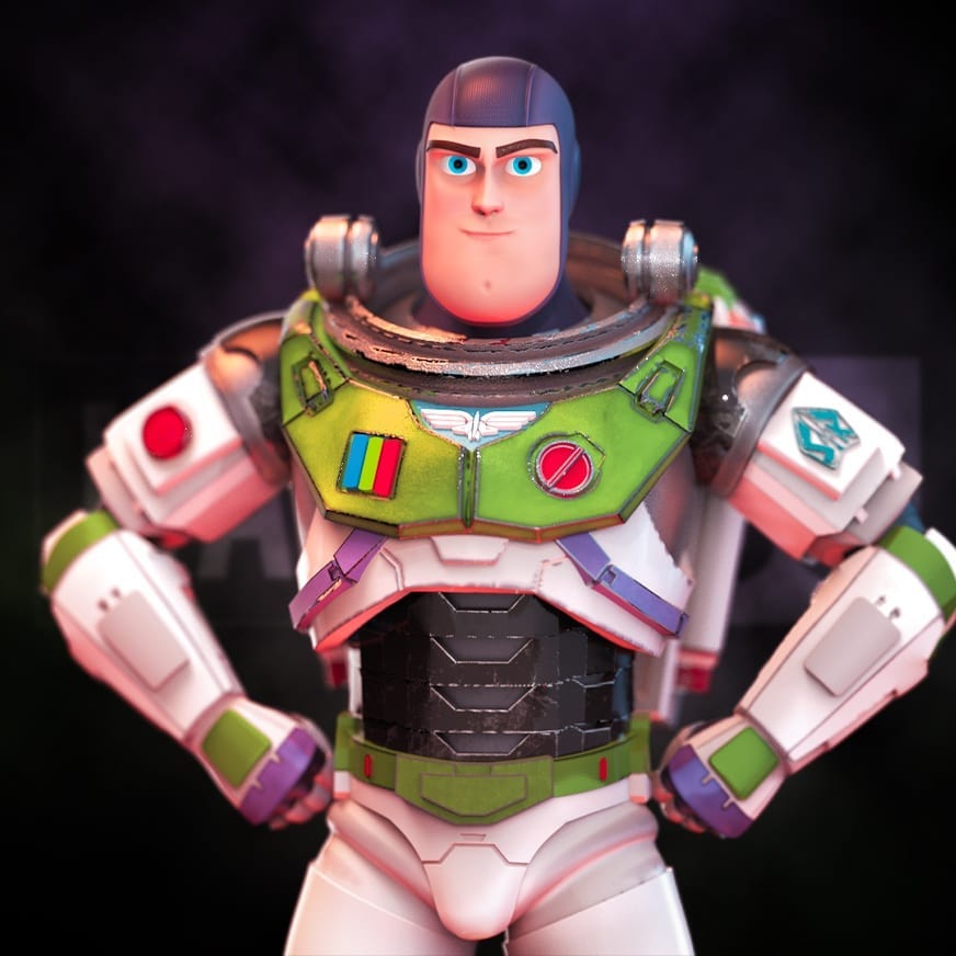 P站图纸印象馆 Nacho CG 玩具总动员 巴斯光年 Nacho CG 玩具总动员 巴斯光年