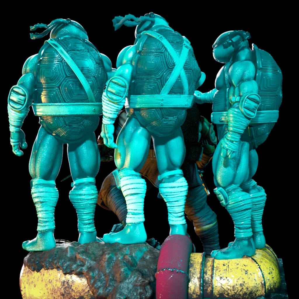 P站图纸印象馆 Nacho CG 忍者神龟 最后的武士 Nacho CG 忍者神龟 最后的武士