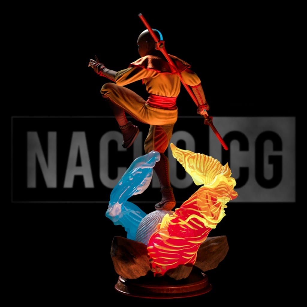 P站图纸印象馆 Nacho CG 降世神通 安昂 Nacho CG 降世神通 安昂