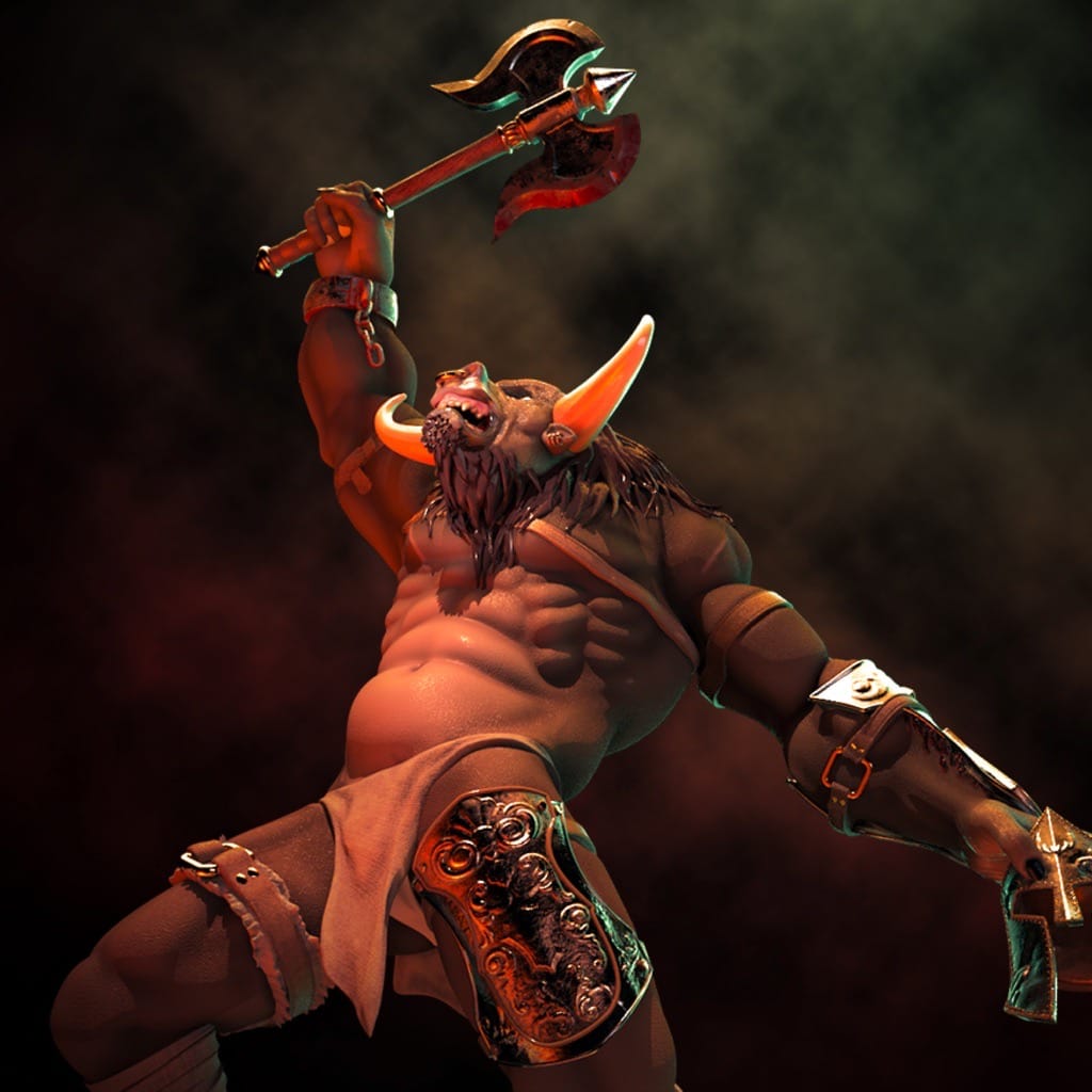 P站图纸印象馆 Nacho CG 弥诺陶洛斯 Nacho CG 弥诺陶洛斯