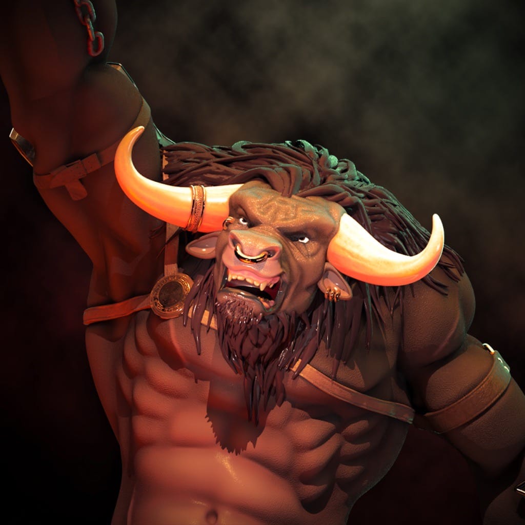 P站图纸印象馆 Nacho CG 弥诺陶洛斯 Nacho CG 弥诺陶洛斯