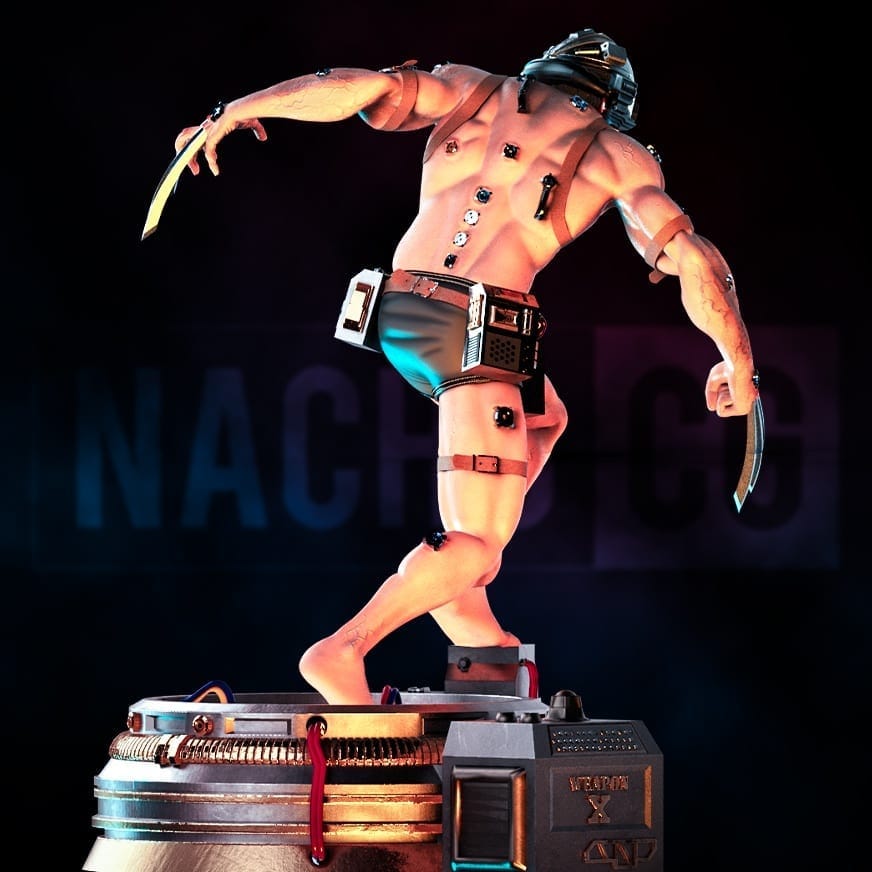 P站图纸印象馆 Nacho CG 漫威 X战警 金刚狼 Nacho CG 漫威 X战警 金刚狼