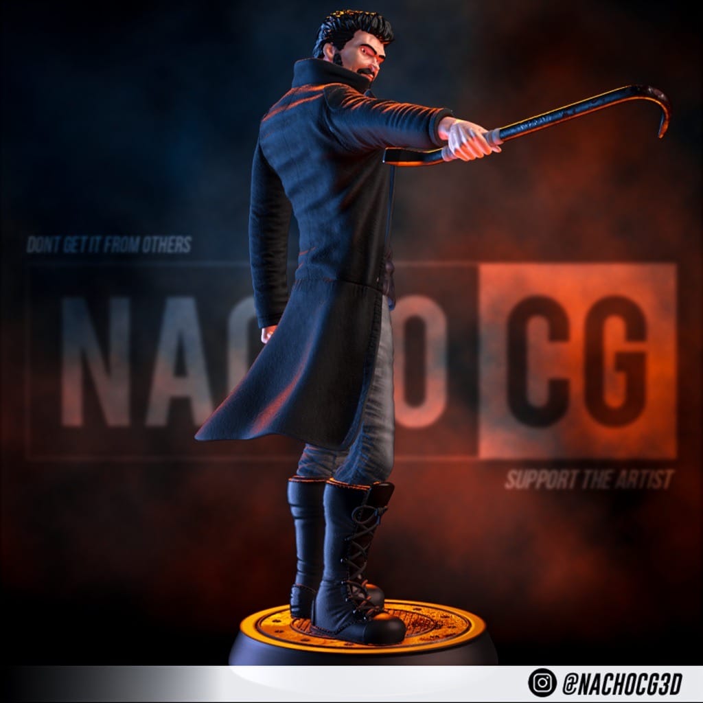 P站图纸印象馆 Nacho CG 黑袍纠察队 比利·布彻尔 Nacho CG 黑袍纠察队 比利·布彻尔