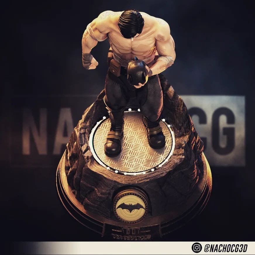 P站图纸印象馆 Nacho CG DC漫画 蝙蝠侠 布鲁斯·韦恩 Nacho CG DC漫画 蝙蝠侠 布鲁斯·韦恩