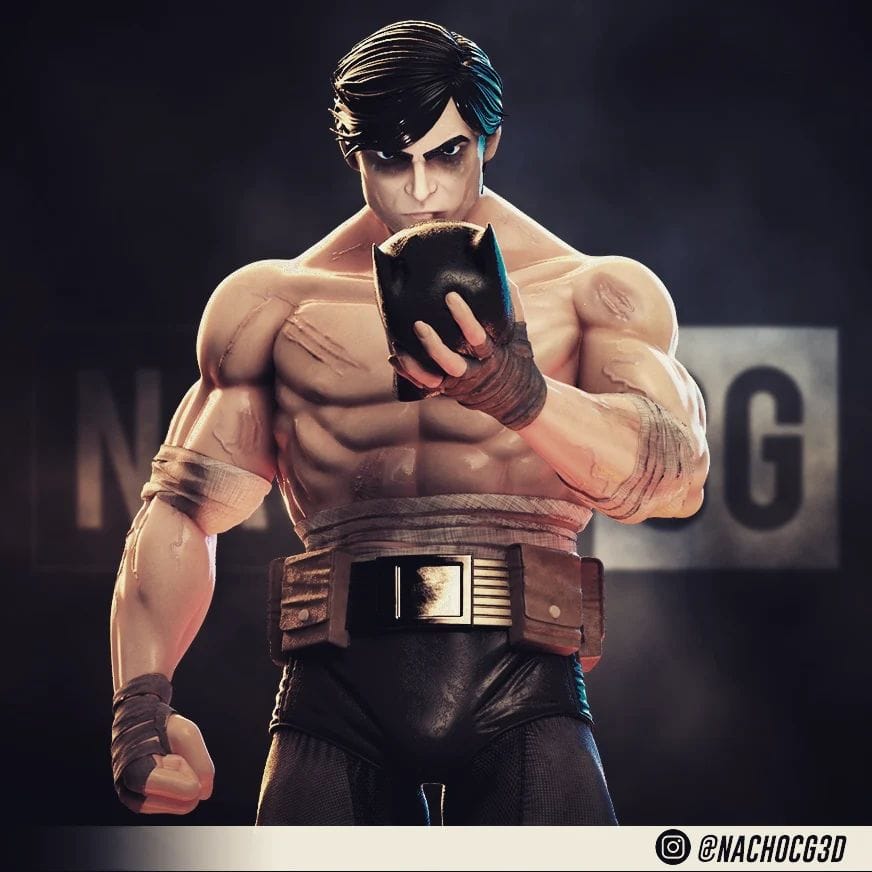 P站图纸印象馆 Nacho CG DC漫画 蝙蝠侠 布鲁斯·韦恩 Nacho CG DC漫画 蝙蝠侠 布鲁斯·韦恩