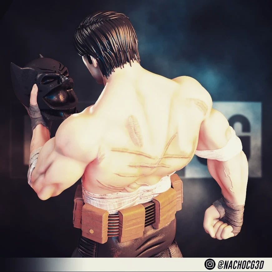 P站图纸印象馆 Nacho CG DC漫画 蝙蝠侠 布鲁斯·韦恩 Nacho CG DC漫画 蝙蝠侠 布鲁斯·韦恩