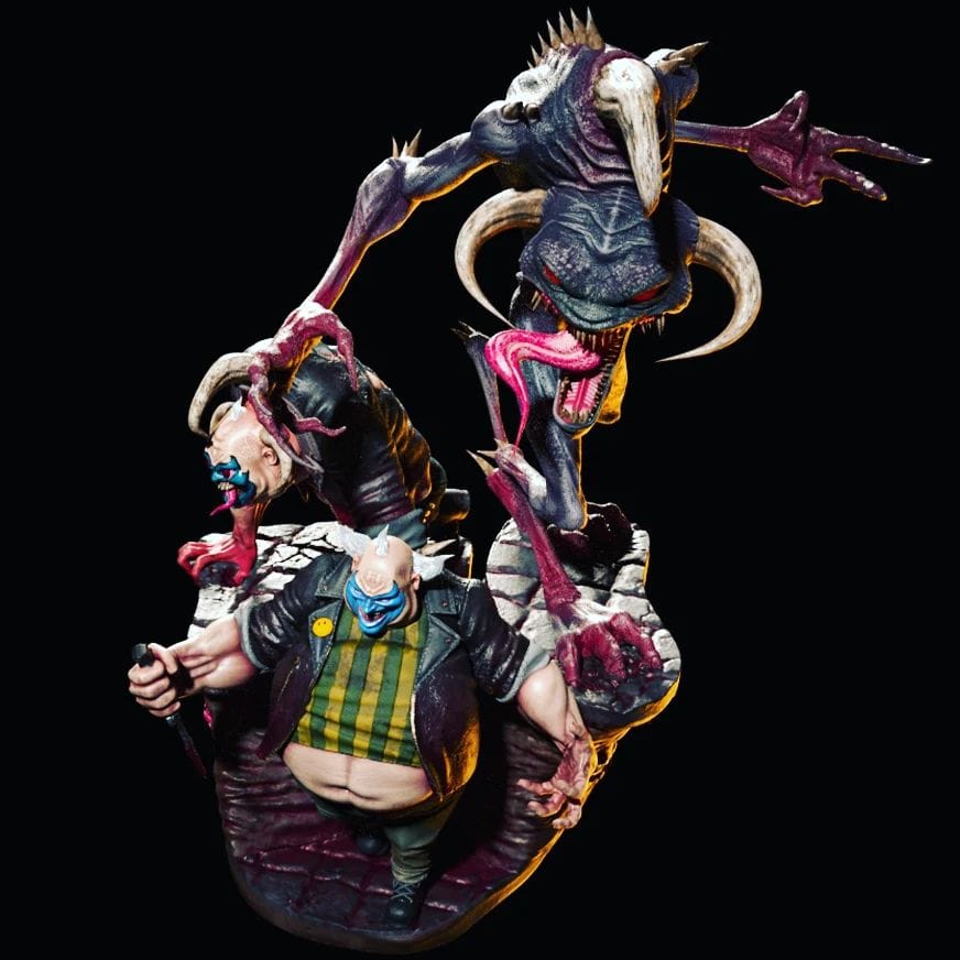 P站图纸印象馆 Nacho CG 再生侠 小丑 Nacho CG 再生侠 小丑