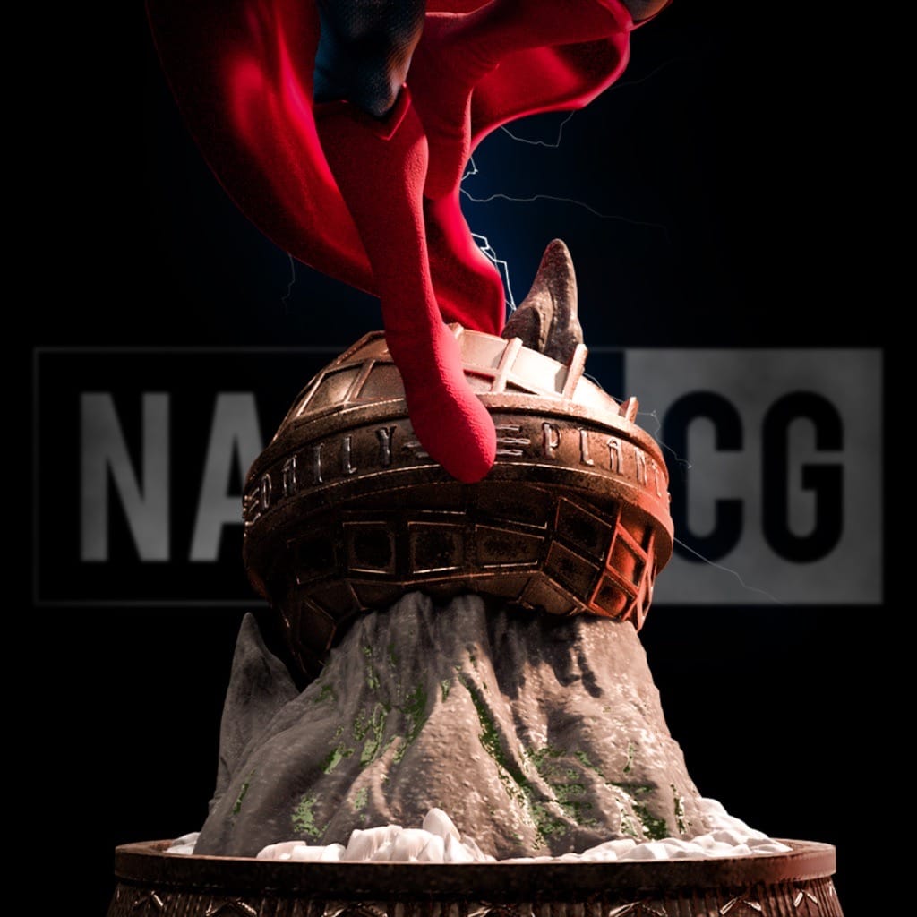 P站图纸印象馆 Nacho CG DC漫画 超人 Nacho CG DC漫画 超人